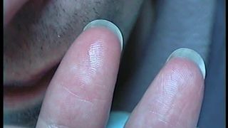 48 - hands and nails biting fetish Handworship (02 2015)