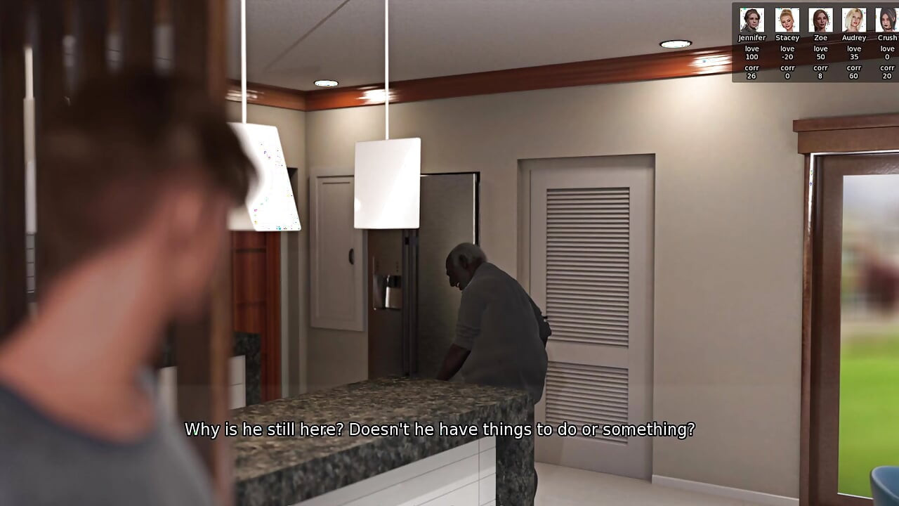 Bimbo Blonde Nailed by a Neighbor's Black Oldman