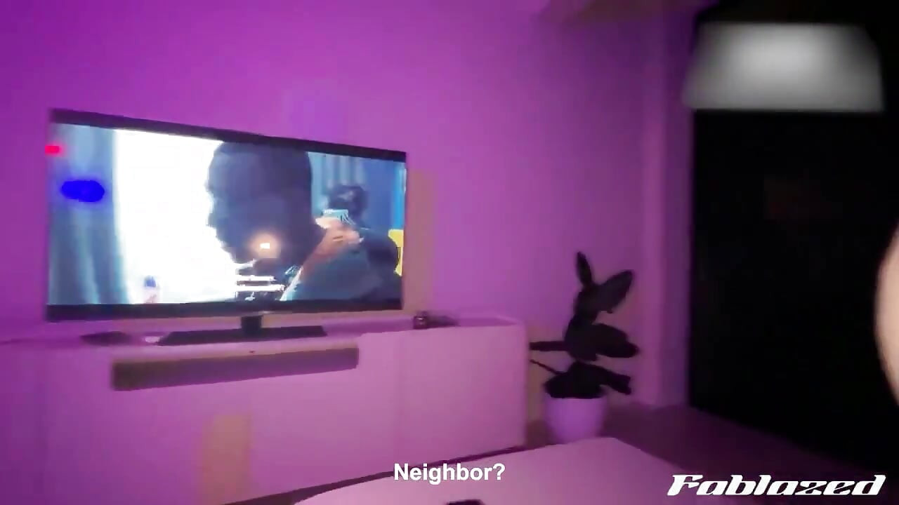 Não dentro! Visitei meu vizinho depois da academia e acabamos fazendo sexo