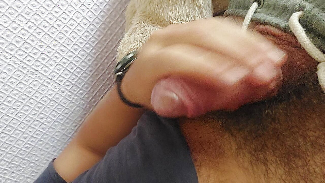 Hot Ukrainian Dilf solo masturbation