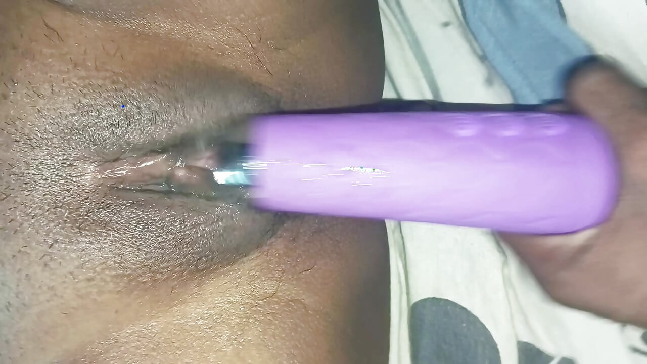 S-269. Young bhabhi taking scarf in her pussy . Husband dropping cock water on boobs