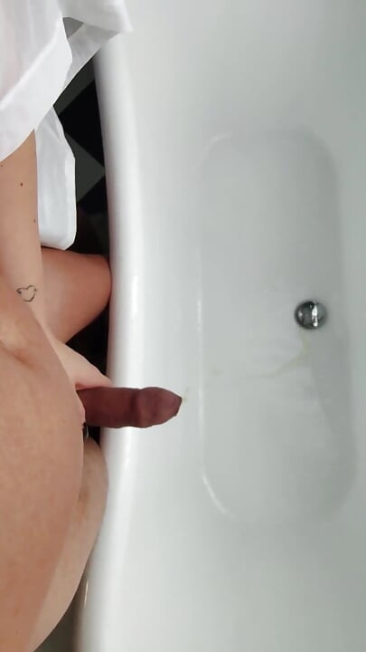 Stepmommy Takes Her Stepson to Pee on Him and Make Him Pee Too.