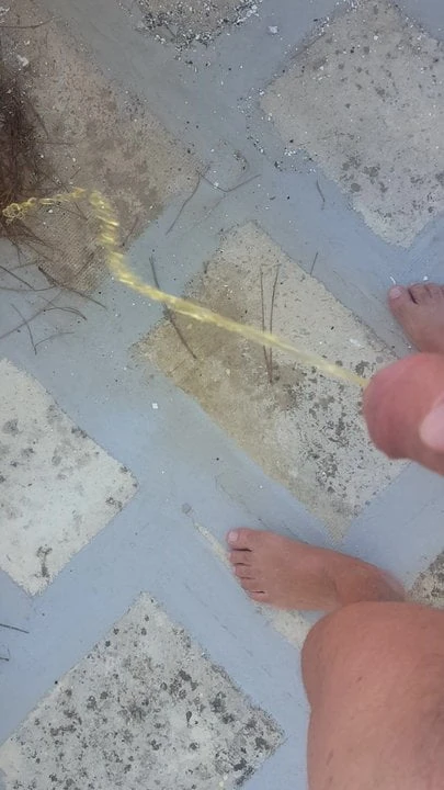 Beim Pissen