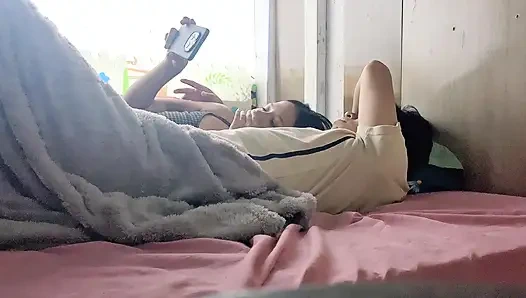 Movie Night Turns Into a Night of Passionate Sex