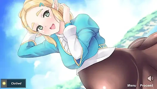 The Legend of the Spirit Orbs - Fucking Princess Zelda's Cute Pink Pussy