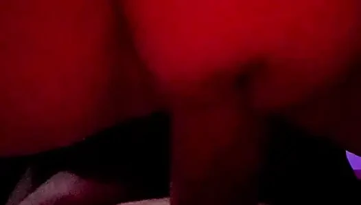 Hot Married Redhead with sexy feet takes a huge BWC FROM BEHIND.