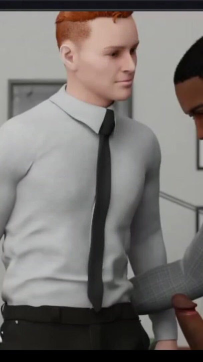 Interracial hard work for the office newbie! | Clip 1
