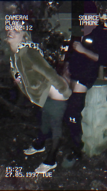 Must-share moment from "HOTWIFE sucks my cock in the street and the police catches us."