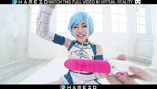 Kanna sakurahav si gadis sange jepang lagi asik muasin memeknya pakai mainan seks - vr.