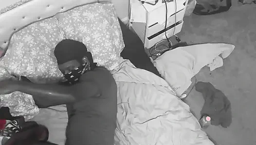 Huge tatted booty MILF awaken to big cock backshots and huge cumshot on ass