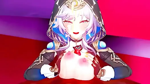 Honkai star rail - gadis nakal ini dientot habis-habisan sama kontol besar sampai mengerang keenakan - animasi hentai 3d