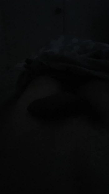Wanking my cock.