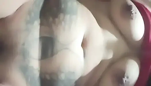 playing my pussy after breakfast