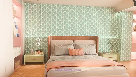 College Girl Huge Squirting Orgasm after Yoga Lesson (Full 3D Animation) HQ