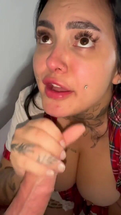 I fulfilled my sister-in-law's dream which was to drink my milk and give her very tight and pink | Clip 3
