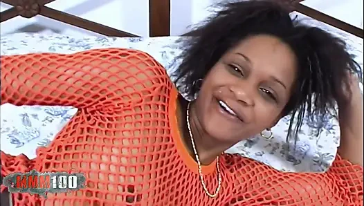 Shania: zenci Fransız shania ve Terry ile yoğun yatak eylemi - ırklararası odanın sahnesi