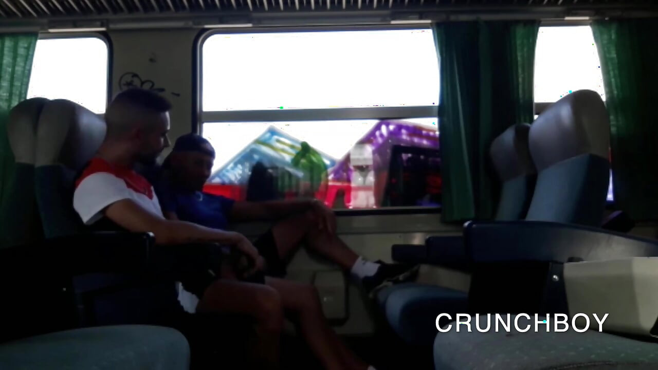 Fucked in Public Train by Straight