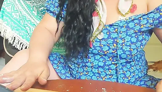 How beautiful my stepsister is when she cooks