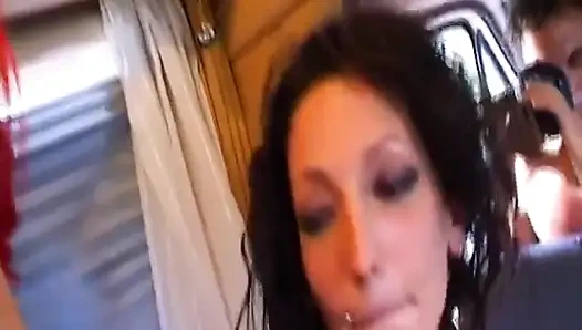 Horny redhead gets pussy licked and fondled