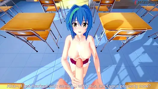 Xenovia quarta kepergok nyepong kontol - hs dxd ntr madness 13