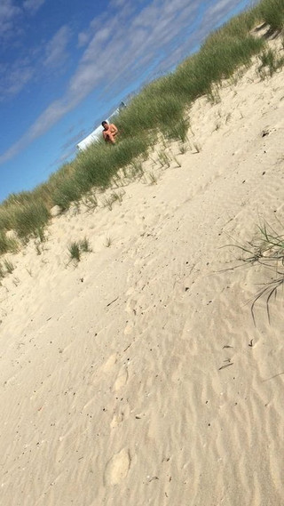 Studland strand nudisten snelle blik