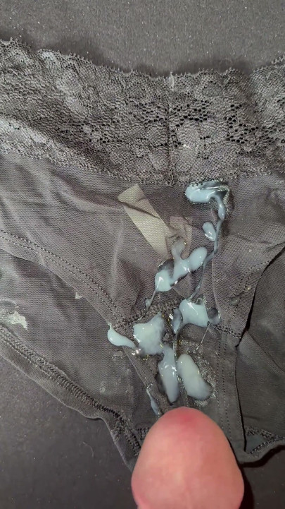 Cum on Wife’s Panties 26
