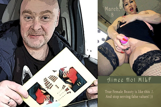 Peter Stone presents his book dedicated to his wife AimeeParadise, webcaming and family sex )))