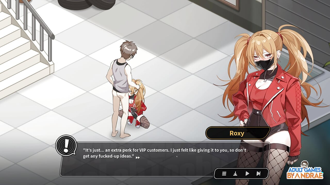 Sex, Secrets & Used Tech Gameplay Part 6 – Roxy’s Steamy Blowjob by the Station