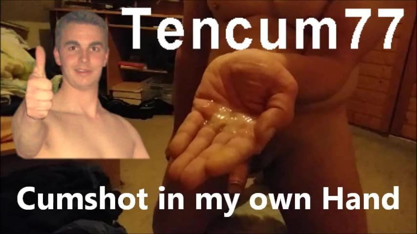 Cumshot in my own Hand