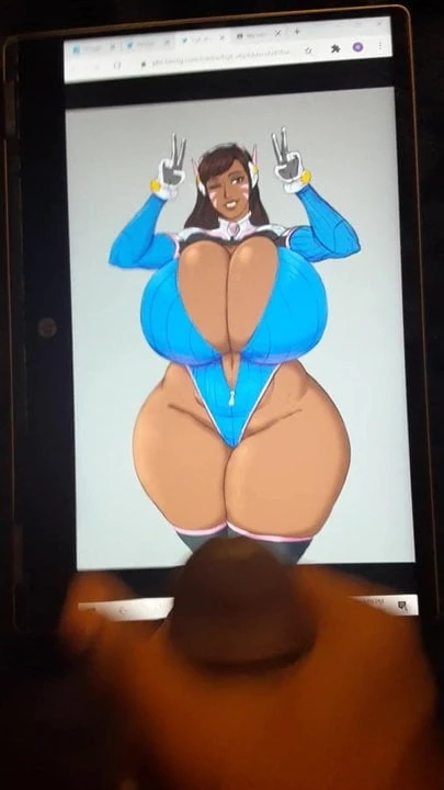 D.va symmetra overwatch fusion cum tribute
