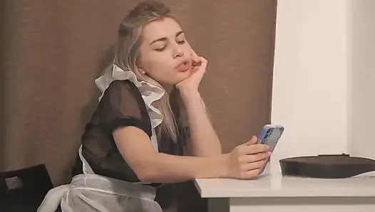 Step-stepdaddy Punishes Step-stepdaughter