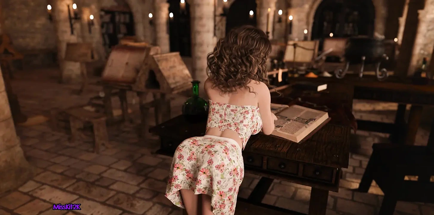 欲望学院3 - 第295部分 - 在Misskitty2k的漂亮内衣上高潮