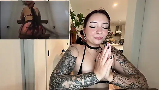 Obedient Huge Ass Brunette Slut First Time Dominated!