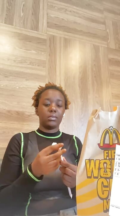 Public McDonald’s Mukbang