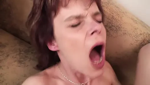 milf plays with vibrator and gets caught