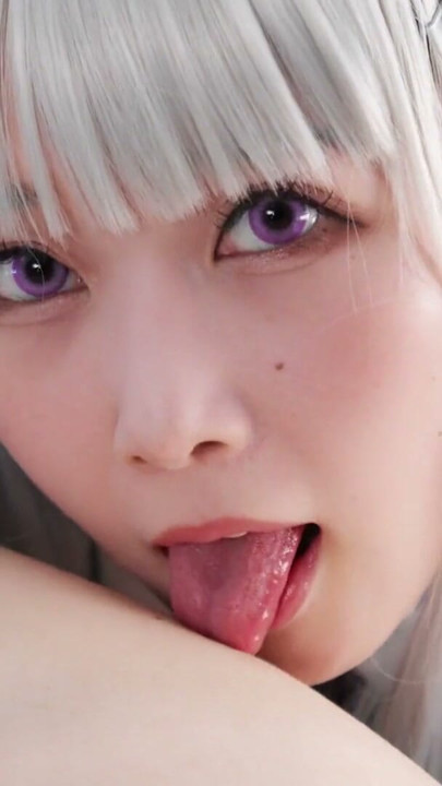 Cospuri Ria Kurumi in Emilia Cosplay | Clip 2
