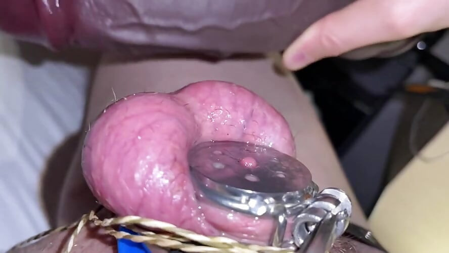 Sedy ladyboy làm một ngàn bóng plappies trong khi gooning cho BNWO