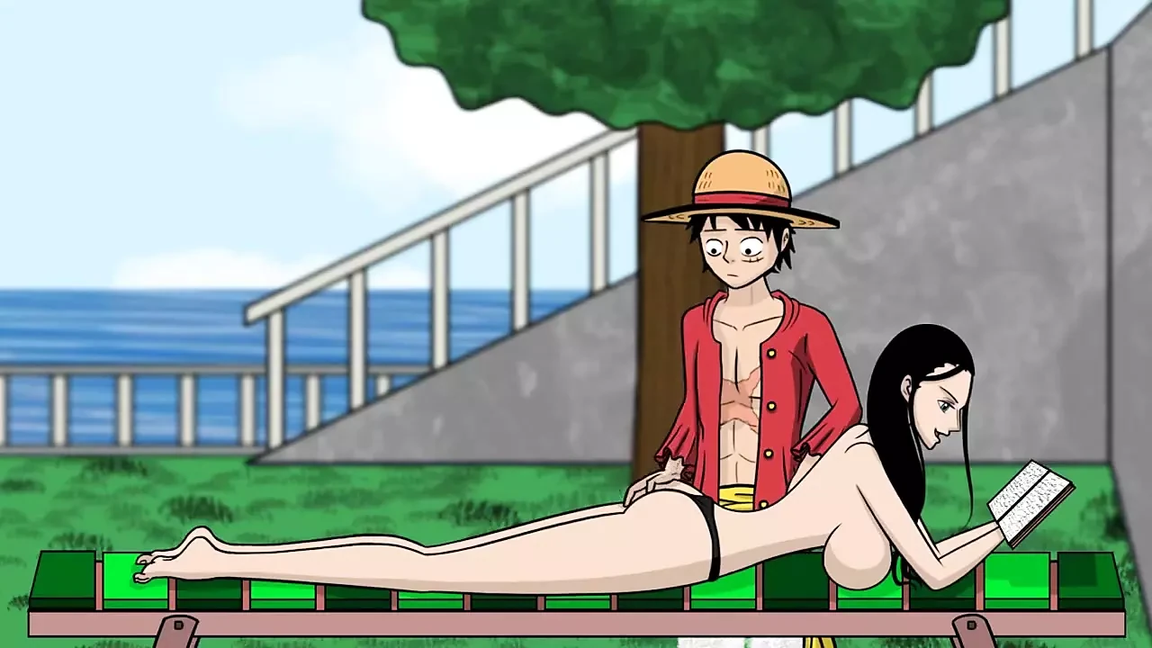 Vasna ka ek tukara - van pis seks - bhag 2 Nico Robin apni gand ko Loveskysanx dvara bajaya jata hai