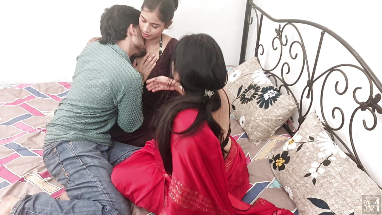 Indian Asian Desi Threestar and Threesome Video sexual Hardcore Scene