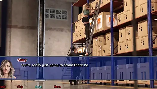 Istri kantor #9: stacy lagi asik muasin memeknya pakai mainan seks