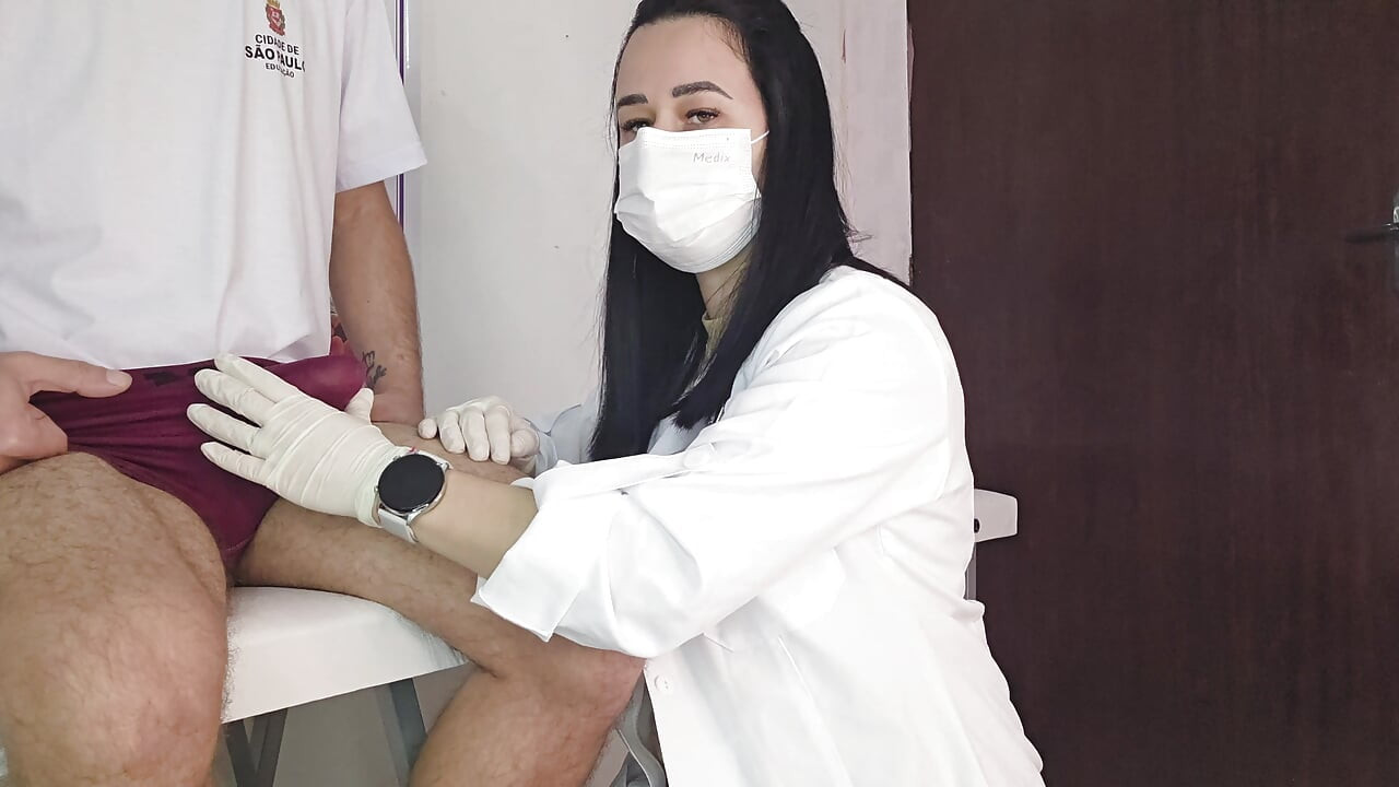 University Emergency: Nurse Examines Student with Persistent Erection