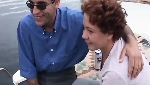 Ahmet and Selma Fuck Outdoors on a Turkish Boat