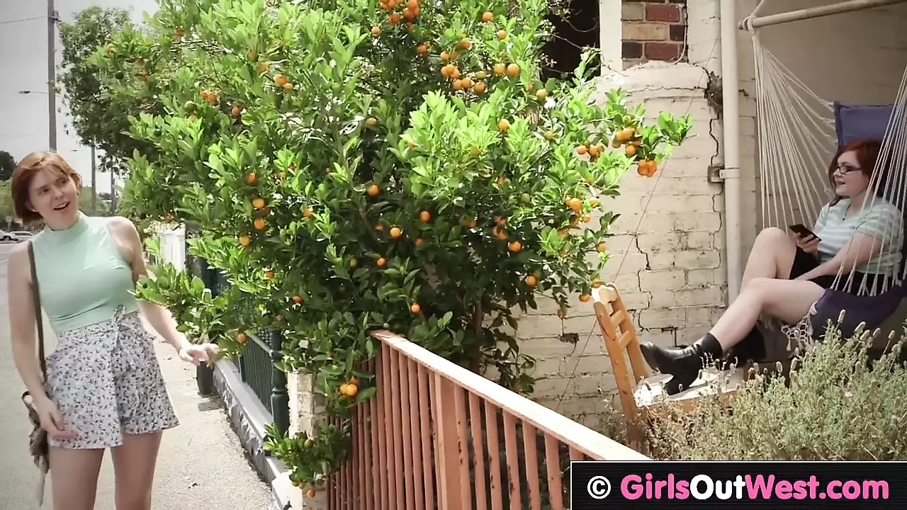 GirlsOutWest – Hairy lesbian girls fuck outdoors