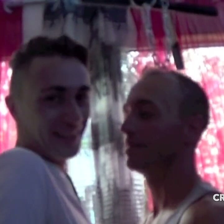 Sexy twink fucked by his straigh friend