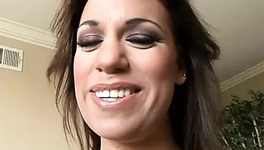 Fantastic Tits of a Beautiful Brunette