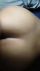 Pov asiatisk doggystyle knull