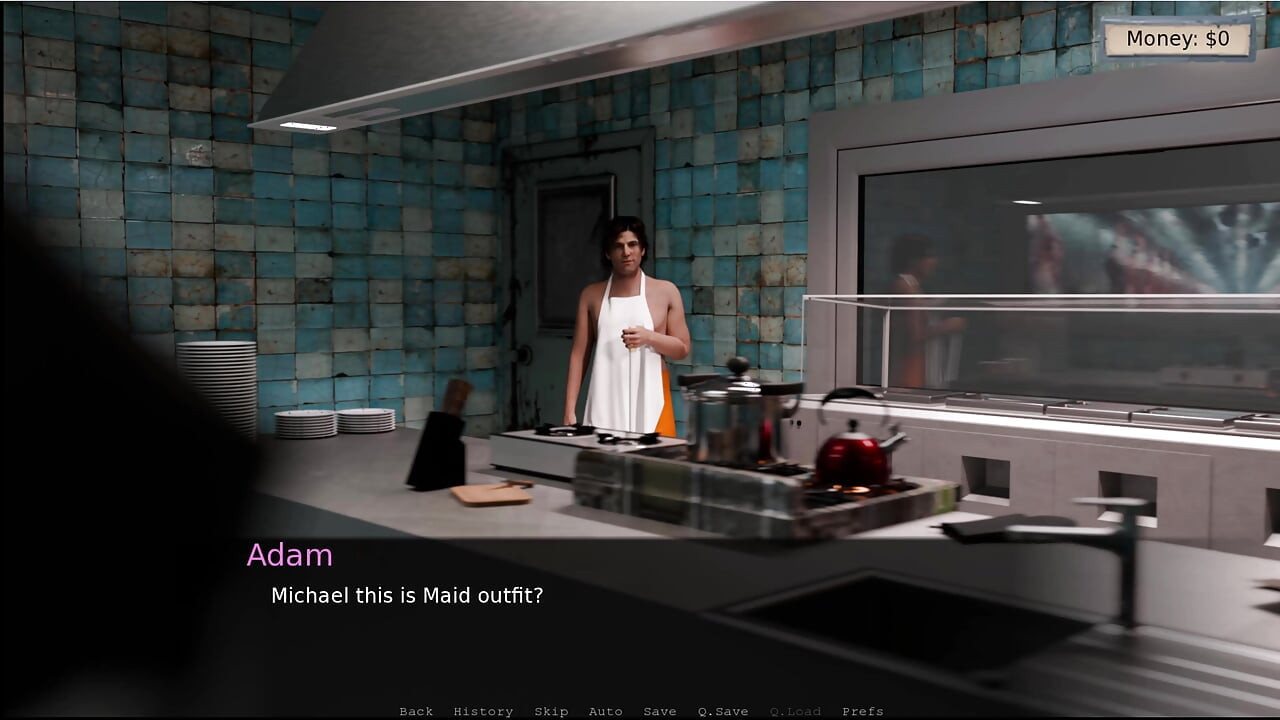 Prison of Sissy 5 - Adam Is Training to Become a Sissy... the Prison Boss Got a Blowjob