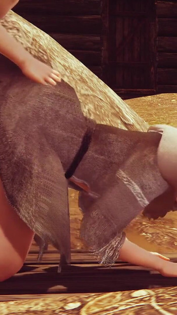 Epický okamžik z "Elden Ring Melina deepthroating"