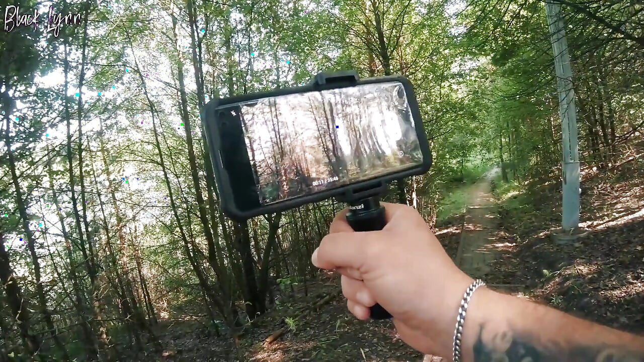 Unexpected Blowjob the Middle of the Park - Surprise Cum in Brunette's Throat - POV