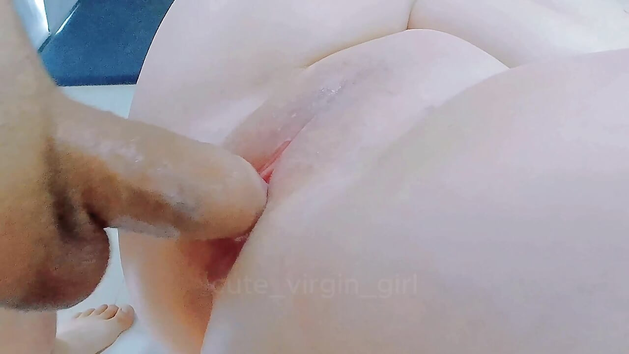 neighbor didn't want to take off her panties, but I convinced her after penetrating her